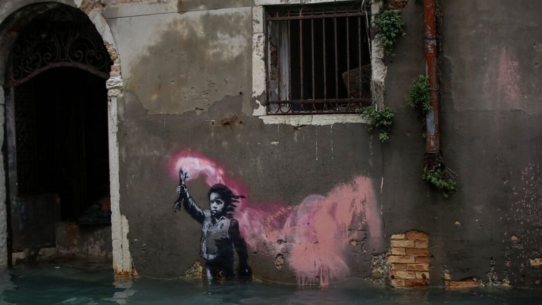 Banksy mural 