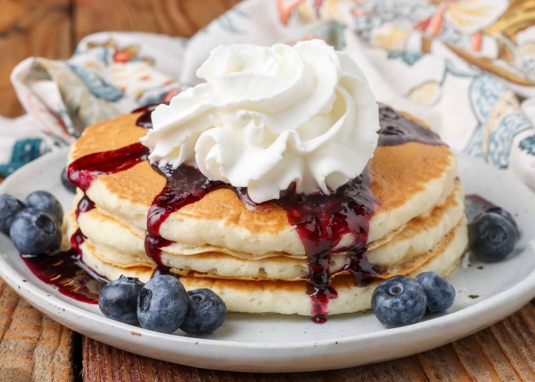 Blueberry Pancake Syrup - Barefeet in the Kitchen