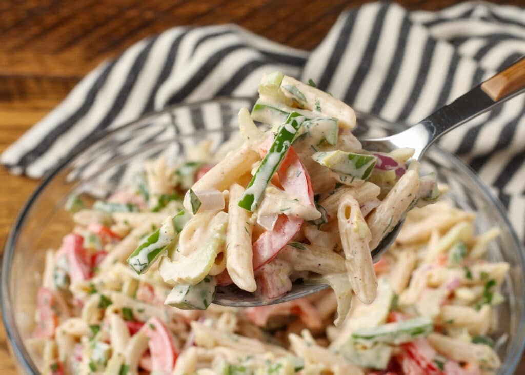 Cajun pasta salad 