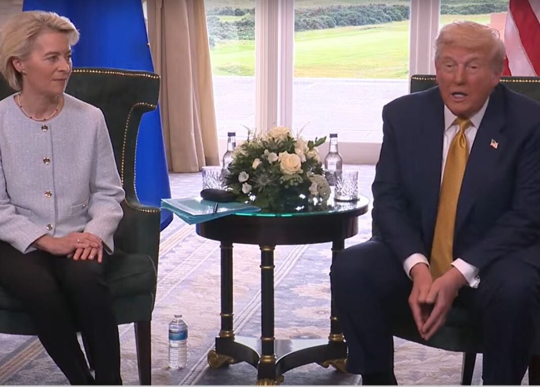 The EU and the US agree to a trade agreement  