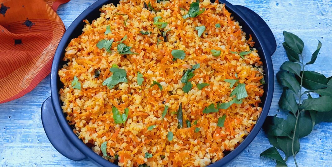 Nut-Free Little Millet Carrot Rice Recipe