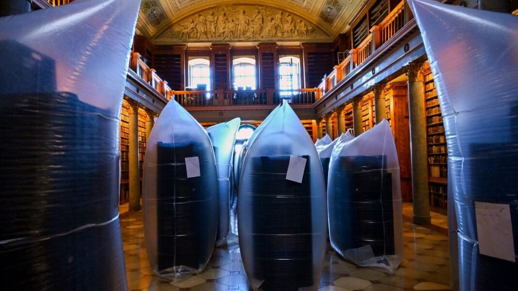 Medieval Hungarian Library Battle Saves the national treasure for beetle infection  