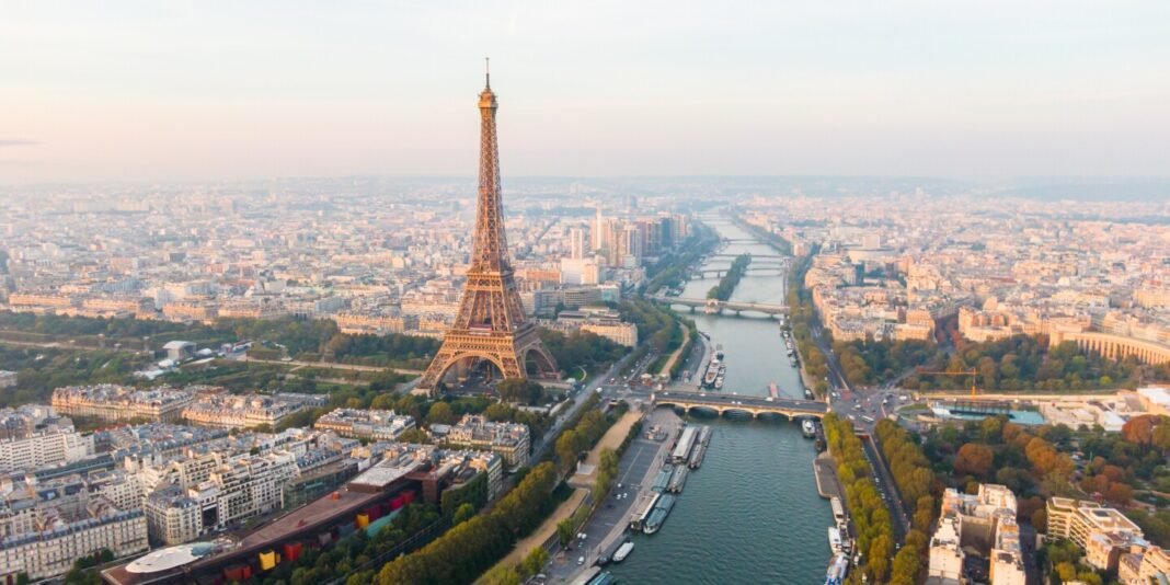 You can swim in the Seine River in Paris  