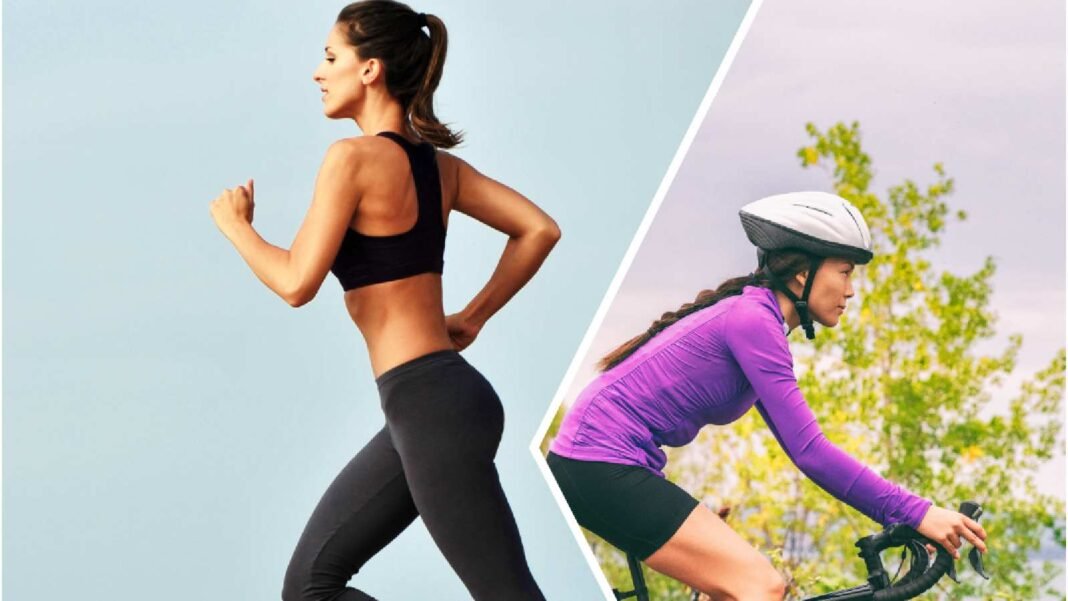Cycling vs. Running: Which exercise is better to reduce belly fat?  