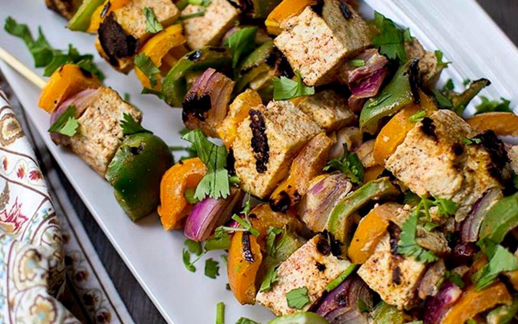 Grilled Tofu Tikka Kebabs [Vegan, Gluten-Free] – One Green Planet