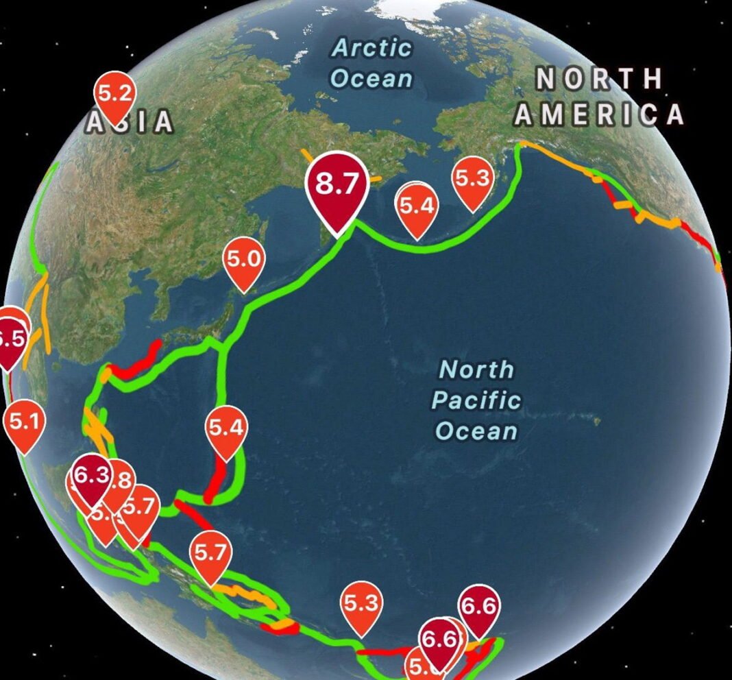 Tsunami fears the Pacific Ocean after massive trembling in Russia - Hawaii and Japan  
