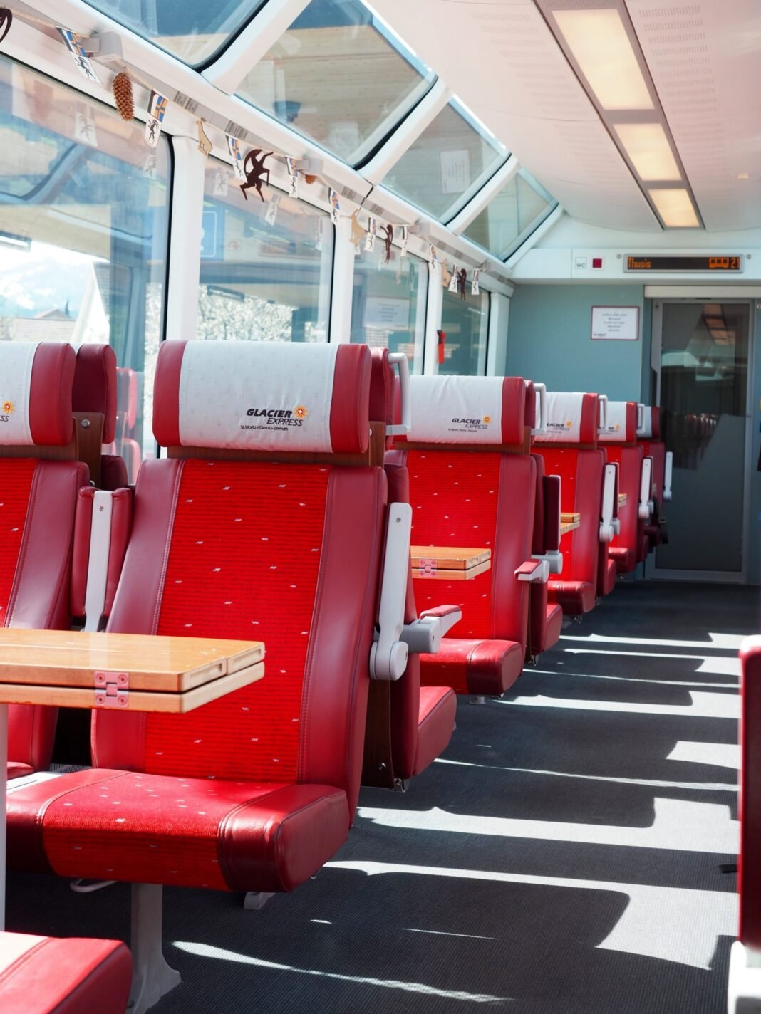 Everything is on the Glacier Express!  