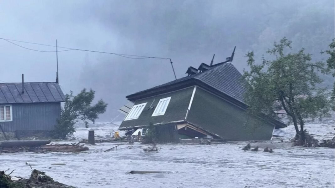 Romania will access EU funds to support areas affected by violent floods, the prime minister says  