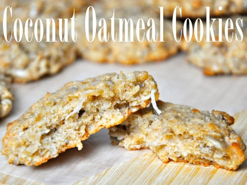 Coconut Oatmeal Cookies with Coconut Glaze [Vegan] – One Green Planet