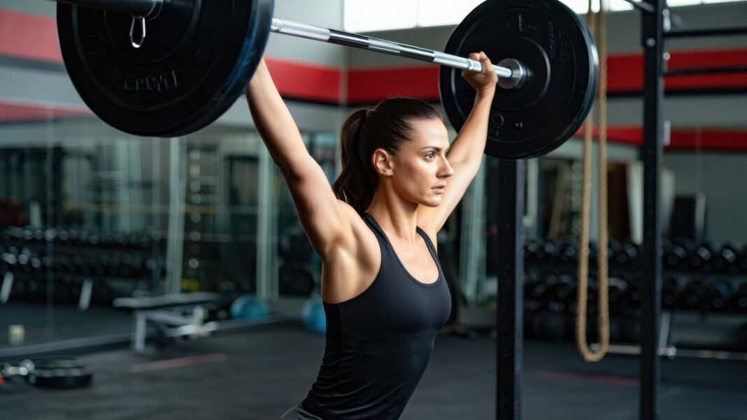 woman-weight-lifting.jpg From deadlift to kettlebell swing: fitness experts share 7 weightlifting exercises to reduce belly fat