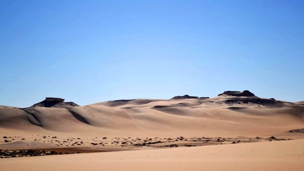 The bodies of five suspicious migrants found in the desert in northern Libya, aid group says  