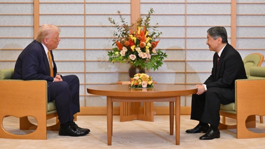 Japan's new prime minister aims to strengthen ties with the US as President Trump arrives in Tokyo  