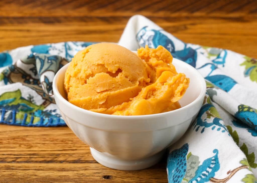 Sweet Potato Ice Cream - Barefeet in the Kitchen
