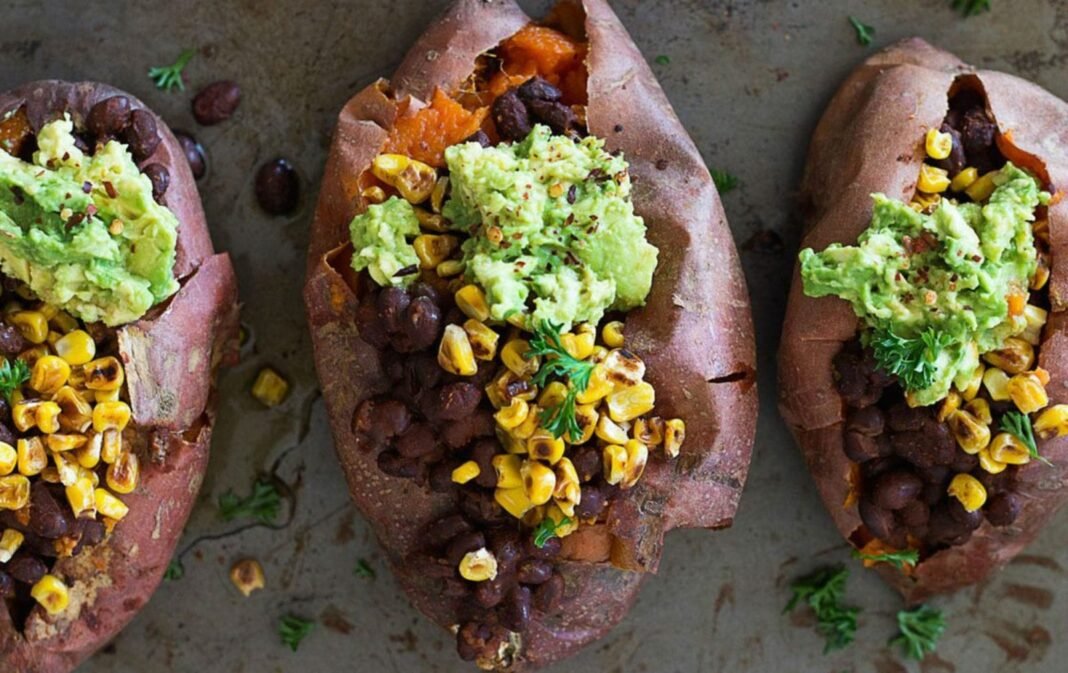 Simplify Dinner with These 15 Deliciously Stuffed Sweet Potato Recipe! – One Green Planet