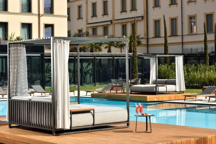 Elevating Commercial Spaces Movie Sets Talenti via Melaaura for Hospitality Contract and Staging Furniture