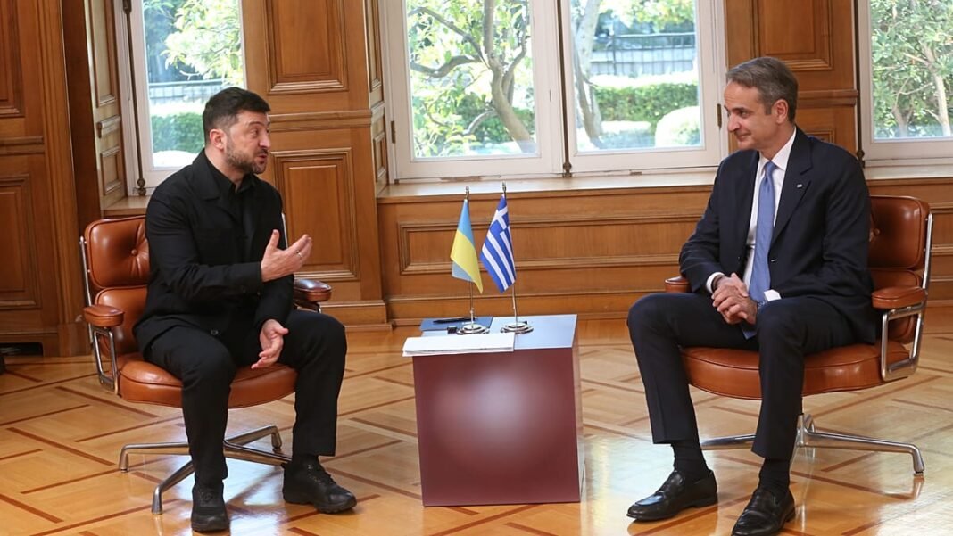 President Zelenskiy signs LNG agreement with Greece, first EU country to adopt US energy policy  