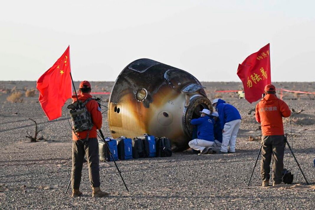 Space junk collides with return ship, leaving Chinese astronauts stranded  