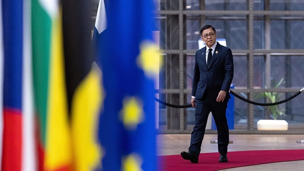 Thai foreign minister hopes EU will help bring balance of power to ASEAN region  