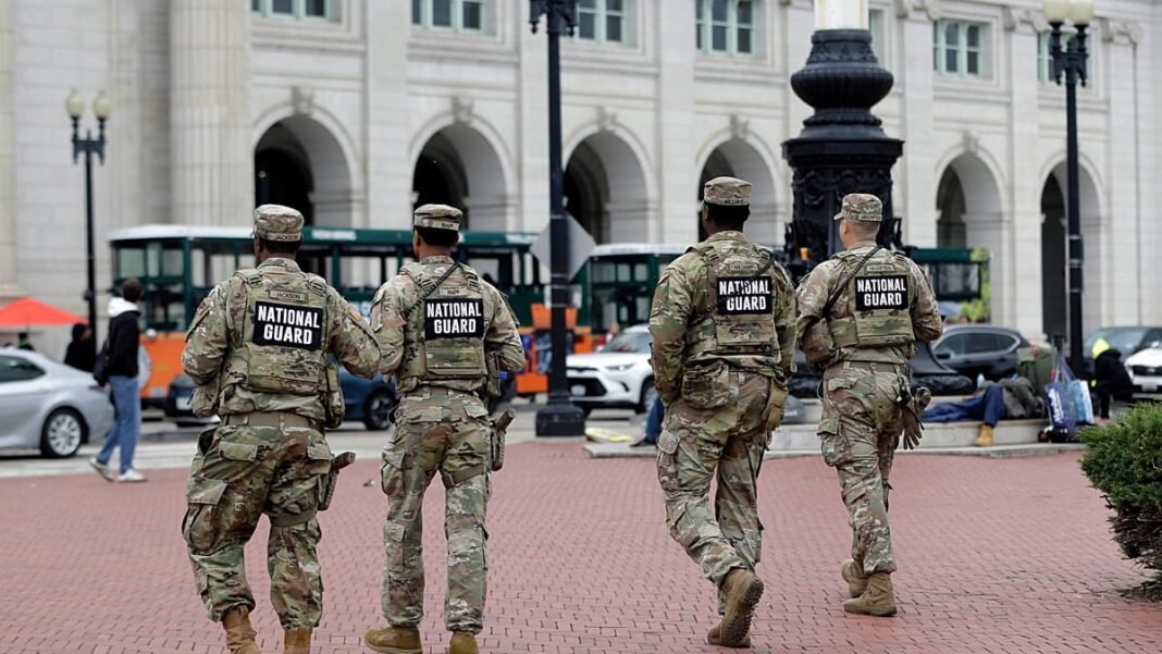 Two National Guard members shot in the middle of Washington DC  