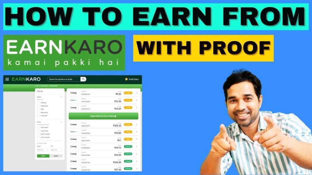 How to Earn Money with Earn Karado.com