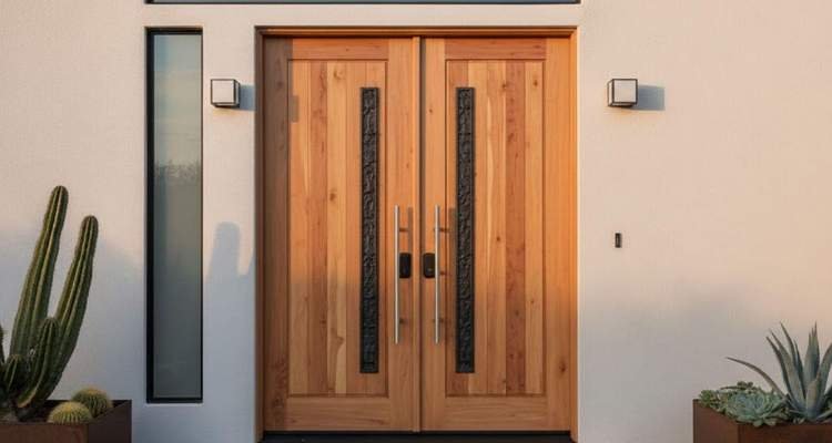 Transform Your Home with a Beautiful Cedar Front Door