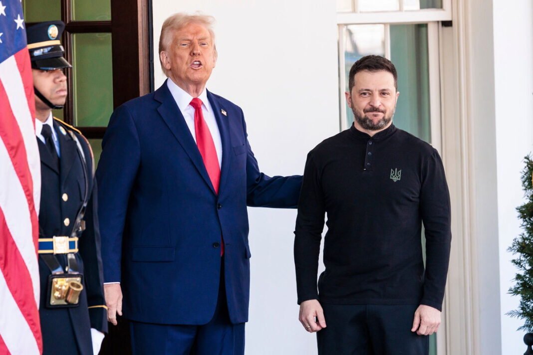 Trump-and-Zelensky.jpg 'We're very close': President Trump negotiates peace with Ukraine