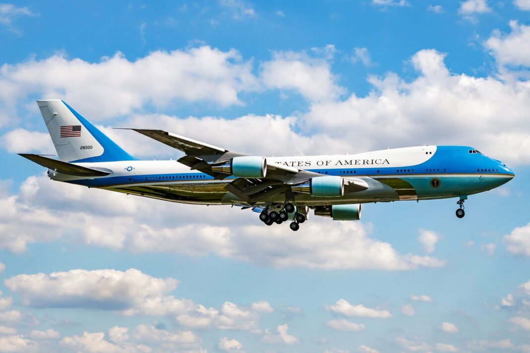 President Trump's Air Force One was forced to turn back after experiencing a technical scare mid-air.  