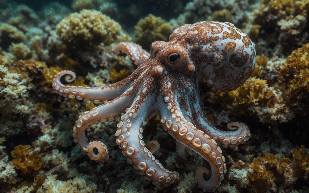 A new material that changes color and texture like an octopus  