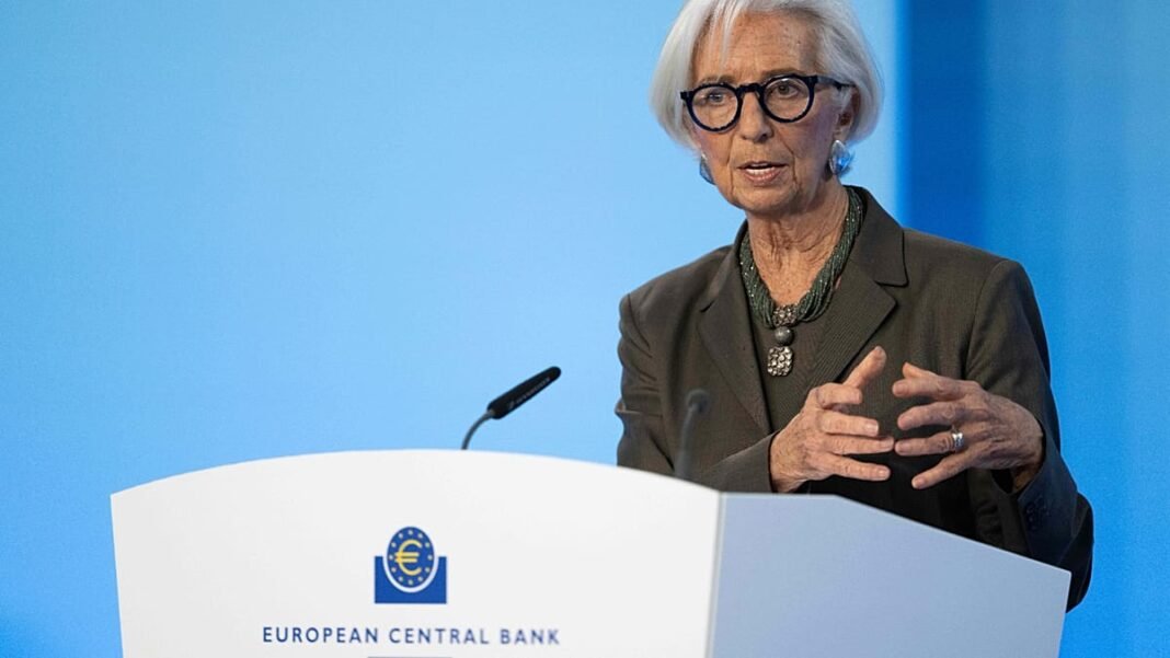 ECB keeps interest rates unchanged, says Lagarde: ``Inflation is in good shape''  