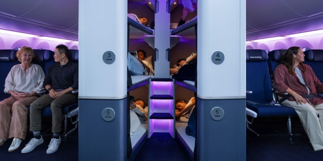 Air New Zealand's Skynest to launch in 2026  