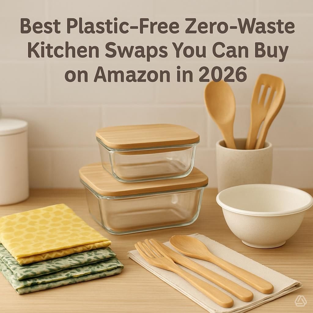 best plastic-free zero waste kitchen swaps reusable silicone bags produce bags eco 2026