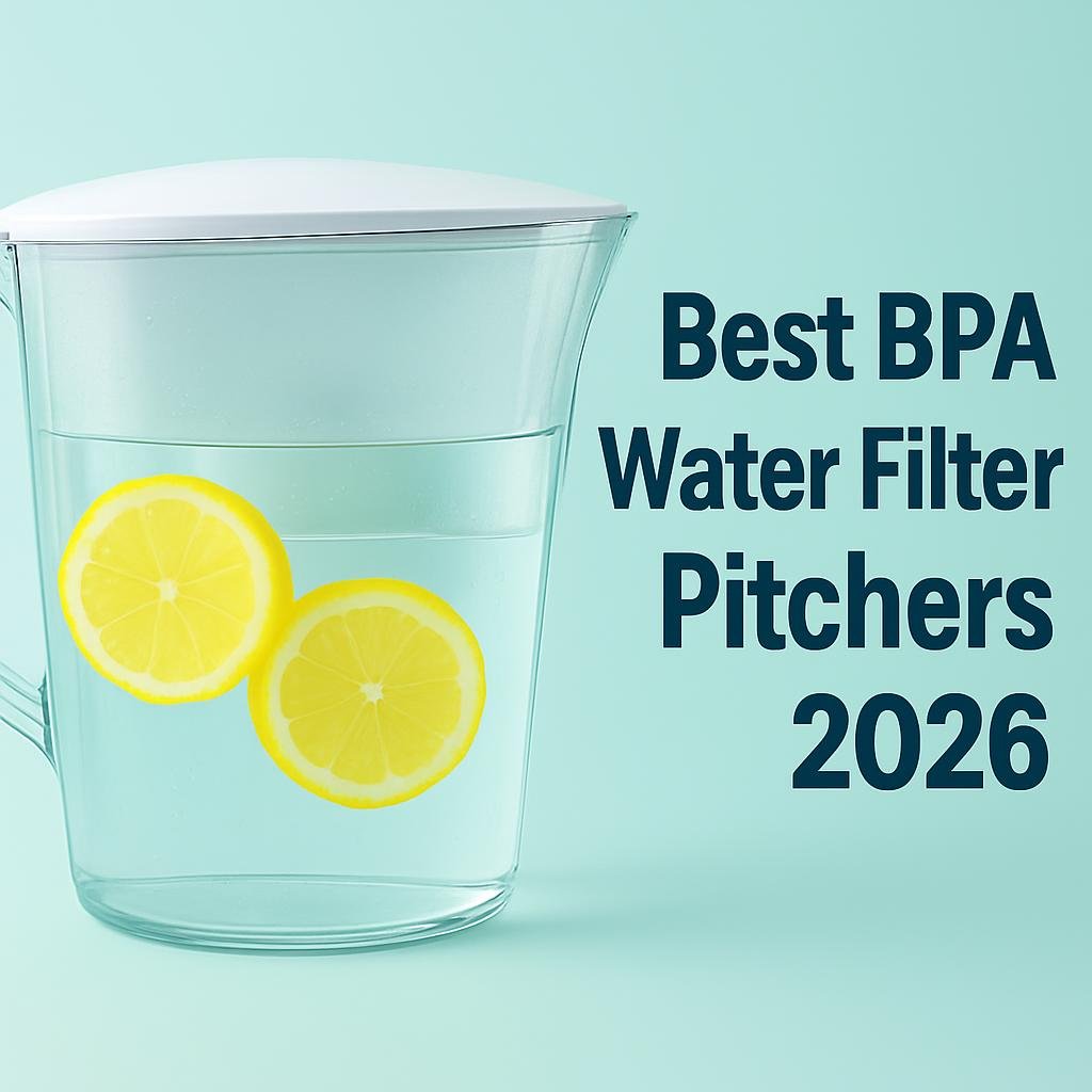 Best BPA-free water filter pitchers 2026 — Clearly Filtered, Epic Pure, ZeroWater, Waterdrop and Brita top picks