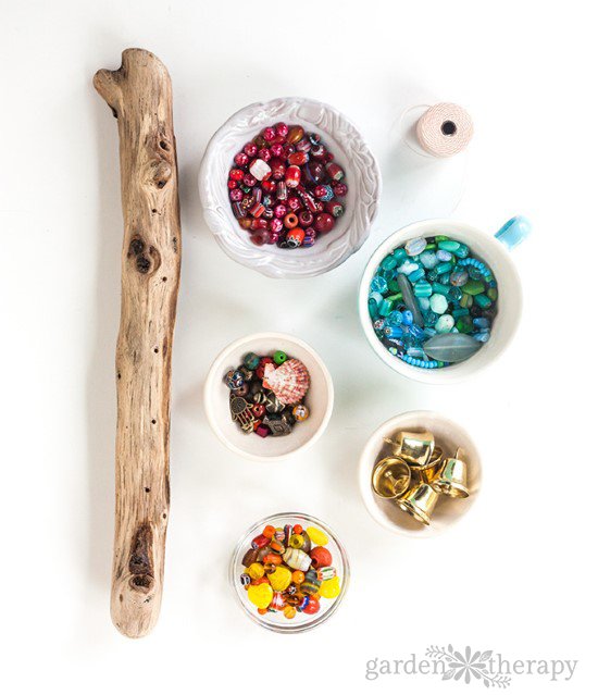 How to Make a Beaded Wind Chime with Bells Step (1)