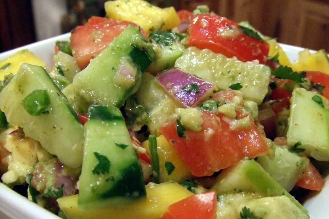 Mango Avocado Salsa [Vegan, Gluten-Free]