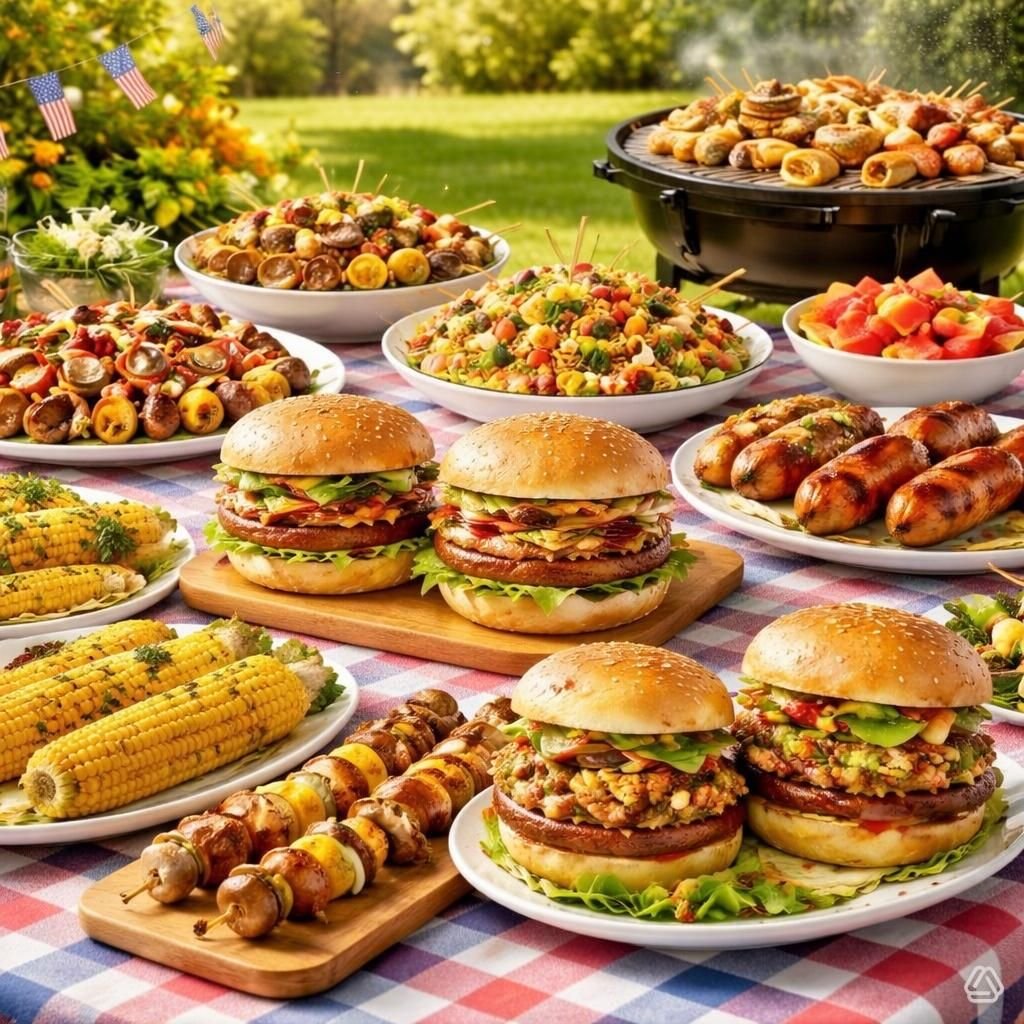 ChatOn-image-32.jpeg vegan BBQ summer entertaining Memorial Day 2026 plant-based grilling tips