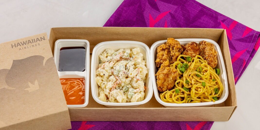Hawaiian Airlines begins offering free in-flight meals on mainland routes Hawaiian Airlines begins offering free in-flight meals on mainland routes