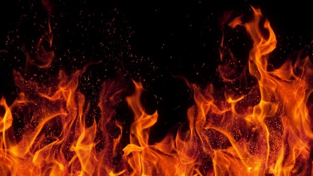Hot, hotter, hottest. Is it too late to consider these Illustration of flames over a black background