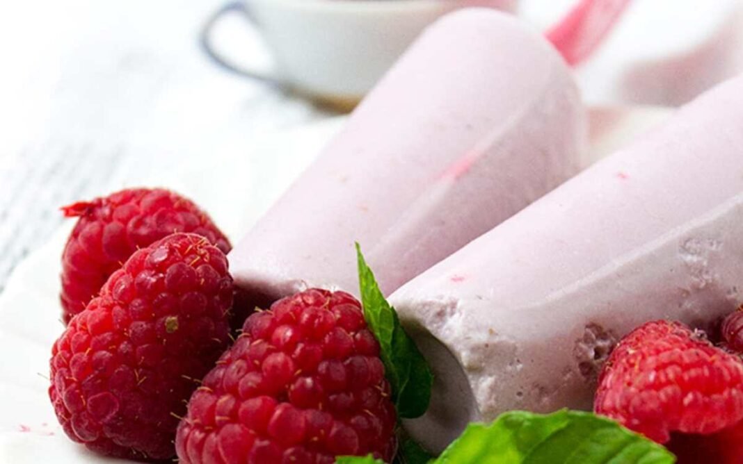 Raspberry Pudding Pops [Vegan] – One Green Planet